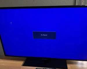 Lot 113  Sansui 32inch LED TV Model SLED32D91S with Remote Control