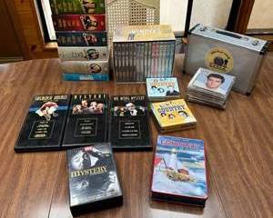 Lot 131  Classic Mystery DVD Collections and Lighthouses Collectors Edition DVD Lot