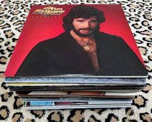 Lot 102  Vintage Vinyl Record Lot Including 1970s and 1980s Albums