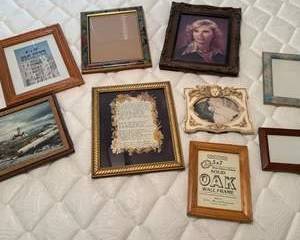 Lot 150  Mixed Wood and Decorative Picture Frames Lot