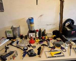 Lot 161  Assorted Tools and Accessories Auction Lot