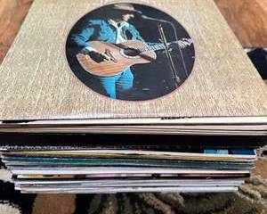 Lot 100  Vintage Vinyl Record Lot Including Don Williams, The Doobie Brothers, Henry Mancini, and Johnny Hartman