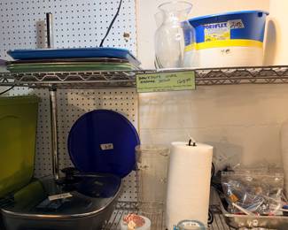 Items Located In The Un-Finished Area Of The Lower Level 