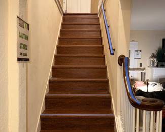 Stairs Leading To The Second Story MASTER Bedroom ~ Please Be Careful On The Staircase!