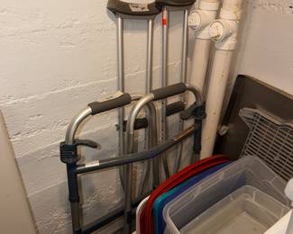 Items Located In The Un-Finished Area Of The Lower Level 