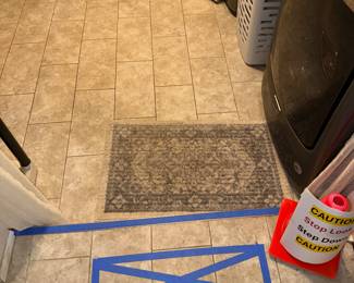 Steps Leading Down To The Laundry Room ~ Be Careful!