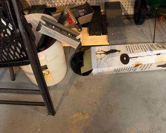 Items Located In The Garage