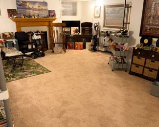 Items Located In The Finished Area Of The Lower Level 