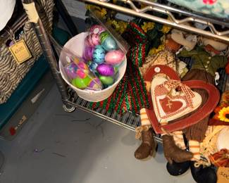 Items Located In The Un-Finished Area Of The Lower Level 