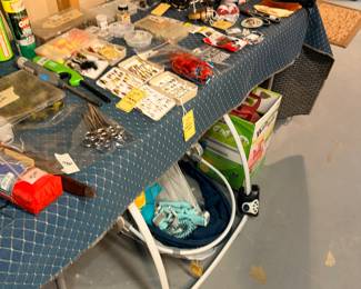 Items Located In The Un-Finished Area Of The Lower Level 