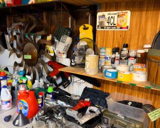 Items Located In The Garage