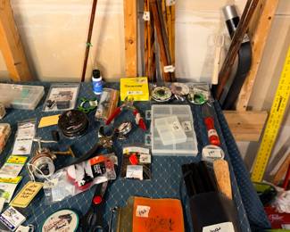 Items Located In The Un-Finished Area Of The Lower Level 