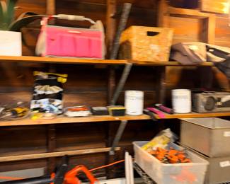 Items Located In The Garage