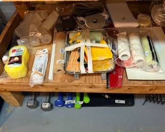 Items Located In The Un-Finished Area Of The Lower Level 