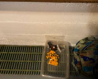 Items Located In The Un-Finished Area Of The Lower Level 