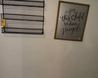 Items Located In The Stairway Leading To The Lower Level