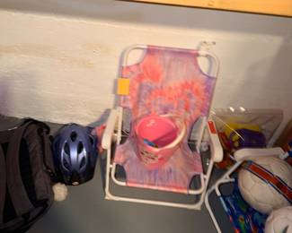 Items Located In The Un-Finished Area Of The Lower Level 