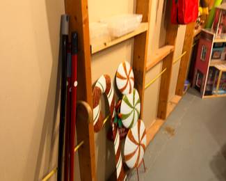 Items Located In The Un-Finished Area Of The Lower Level 