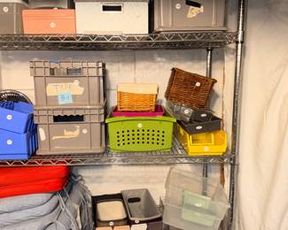 Items Located In The Un-Finished Area Of The Lower Level 