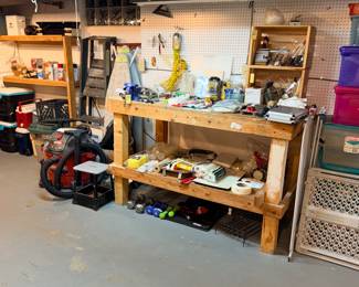 Items Located In The Un-Finished Area Of The Lower Level 