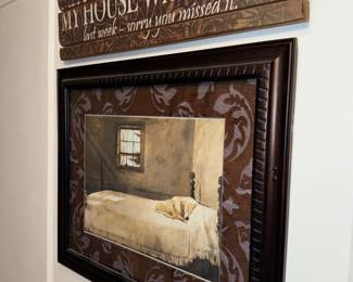 Items Located In The Lower Level Landing