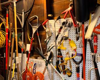 Items Located In The Garage