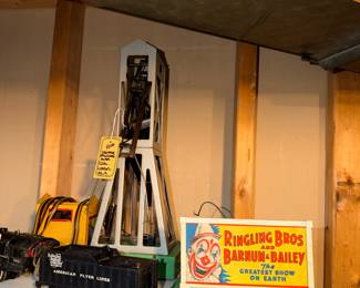 Items Located In The Un-Finished Area Of The Lower Level 