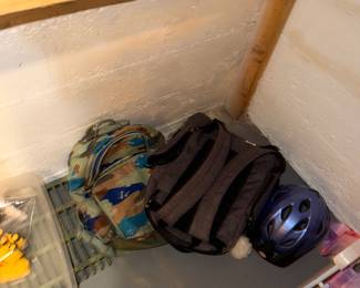 Items Located In The Un-Finished Area Of The Lower Level 