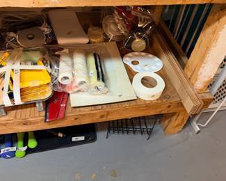 Items Located In The Un-Finished Area Of The Lower Level 