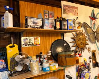 Items Located In The Garage