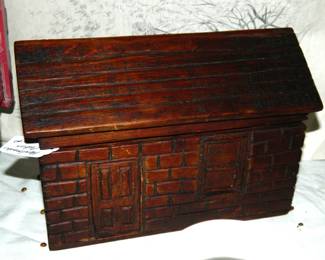 Carved Cabin Box