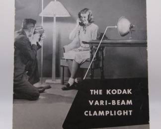Vintage Kodak Camera Lighting Brochure