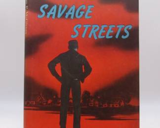 "Savage Streets" Hardback Book With Dust Jacket (1959)