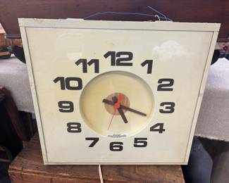 Mid Century Modern General Electric Wall Clock