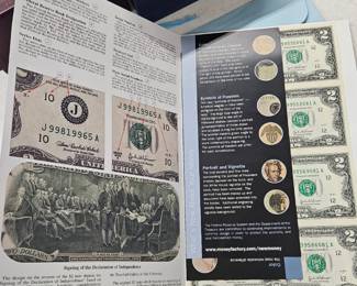 Uncut Sheet of 2013 Two-Dollar Bills