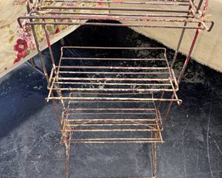 Mid Century Modern 3-Tier Wire Rack
