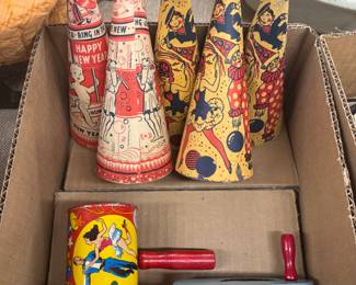 Vintage Halloween Noisemakers