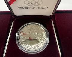 US Mint 1988 Olympic Silver Dollar