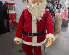 Antique Life Sized Singing and Dancing Santa