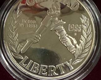 1988 US Olympic Silver Dollar