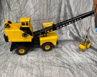 Vintage Mighty Crane Toy Truck