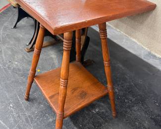 Vintage Two-Tier Parlor Table