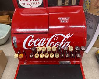 Vintage Coca-Cola Cash Register