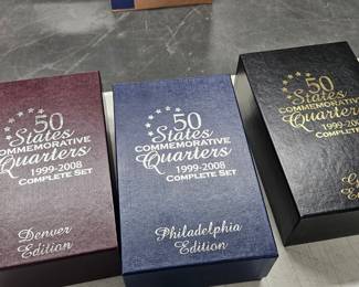 50 States Commemorative Quarters Sets
