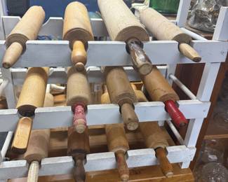 Assorted Vintage Wooden Rolling Pins