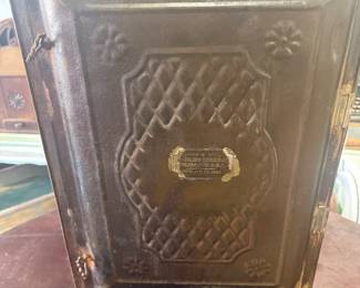 Antique Cast Iron Safe