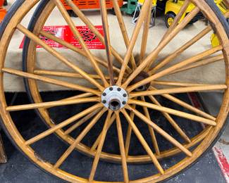 Wooden Wagon Wheels