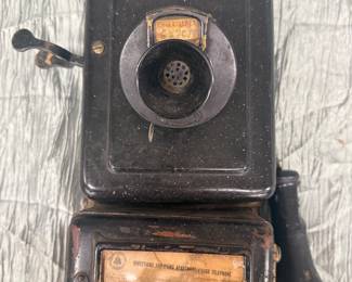 Vintage Western Electric Wall Phone