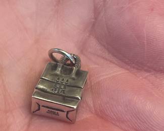 James Avery 2025 issue sterling shopping bag charm  $99 