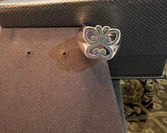 BUTTERFLY RING JAMES AVERY STERLING